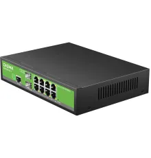 Коммутатор Digma DSW708G-2S-T (L2+) 8x1Гбит/с 2SFP управляемый