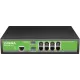 Коммутатор Digma DSW708G-2S-T (L2+) 8x1Гбит/с 2SFP управляемый