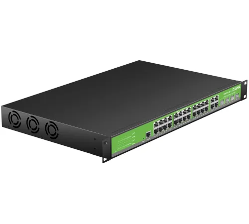 Коммутатор Digma DSW724G-4C-R (L2+) 24x1Гбит/с 4xКомбо(1000BASE-T/SFP) управляемый Коммутатор Digma DSW724G-4C-R (L2+) 24x1Гбит/с 4xКомбо(1000BASE-T/SFP) управляемый