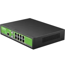 Коммутатор Digma DSP708G-2S-T135 (L2+) 8x1Гбит/с 2SFP 8PoE 8PoE+ 135W управляемый