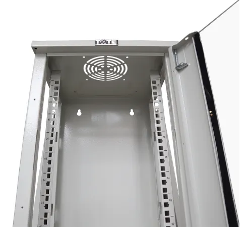 Шкаф коммутационный Lanmaster (TWT-CBW10G-6U-3X3-GY) настенный 6U 312x300мм пер.дв.стекл 30кг серый