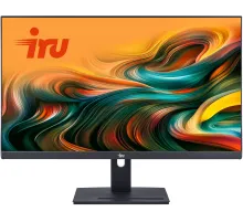 Моноблок IRU 27IM 27" Full HD i3 1215U (1.2) 8Gb SSD256Gb Iris Plus Graphics Free DOS GbitEth WiFi BT 120W Cam черный 1920x1080