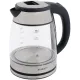 Чайник электрический Scarlett SC-EK27G40 1.8л. 1800Вт серебристый/черный корпус: стекло (EK27G40)