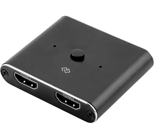 Переключатель аудио-видео Digma HDMI (f)/HDMI (f)/HDMI (f) черный (D-HSW-V2.0X2) Переключатель аудио-видео Digma HDMI (f)/HDMI (f)/HDMI (f) черный (D-HSW-V2.0X2)