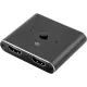 Переключатель аудио-видео Digma HDMI (f)/HDMI (f)/HDMI (f) черный (D-HSW-V2.0X2)
