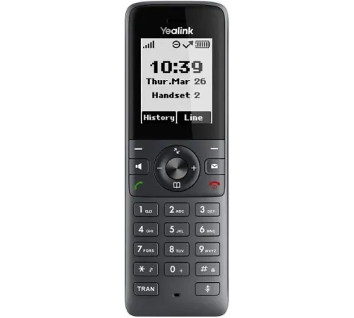 Трубка DECT Yealink W71H, экран 1.8", FNR, для W70B/W71P/W73P/W74P/W76P/W79P/W75/W80/W90 (W71H)