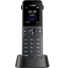 Трубка DECT Yealink W74H, экран 1.8", виброоповещение, FNR, BT, 3.5 mm, для W70B/W71P/W73P/W74P/W76P/W79P/W75/W80/W90 (W74H)
