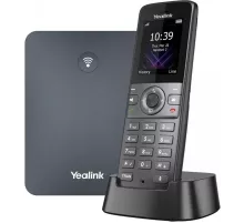 Система DECT Yealink W74P (база W70B+трубка W74H) до 10 SIP-аккаунтов, до 10 трубок на базу, до 20 вызовов (W74P)