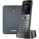 Система DECT Yealink W74P (база W70B+трубка W74H) до 10 SIP-аккаунтов, до 10 трубок на базу, до 20 вызовов (W74P)