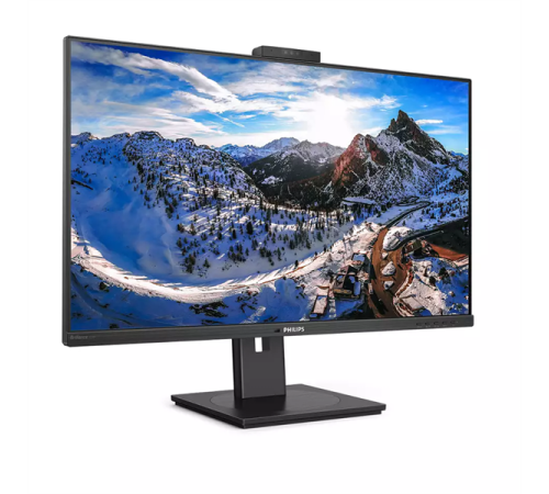 Монитор 31,5" Philips 329P1H 38400x2160@60Гц IPS LED 16:9 4ms DP HDMI USB-C  4*USB-A  50М:1 1000:1 178/178 350cd Webcam HAS Pivot Swivel Tilt LowBlue 2*Speakers5W Black (329P1H/00)