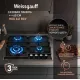 Газовая варочная поверхность WEISSGAUFF HGG 641 BGV