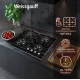 Газовая варочная поверхность WEISSGAUFF HGG 641 BGV