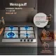 Газовая варочная поверхность Weissgauff HGG 641 XV нержавеющая сталь