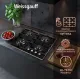 Газовая варочная поверхность WEISSGAUFF HGG 649 BGRGV