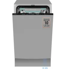 Посудомоечная машина встраив. Weissgauff BDW 4160 Real Touch DC Inverter Timer Floor 2100Вт узкая