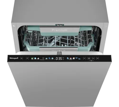 Посудомоечная машина встраив. Weissgauff BDW 4160 Real Touch DC Inverter Timer Floor 2100Вт узкая Посудомоечная машина встраив. Weissgauff BDW 4160 Real Touch DC Inverter Timer Floor 2100Вт узкая