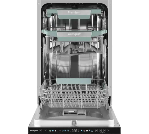 Посудомоечная машина встраив. Weissgauff BDW 4160 Real Touch DC Inverter Timer Floor 2100Вт узкая Посудомоечная машина встраив. Weissgauff BDW 4160 Real Touch DC Inverter Timer Floor 2100Вт узкая