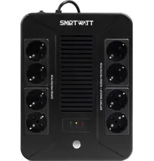 Источник бесперебойного питания Smartwatt Safe pro 360Вт 600ВА черный