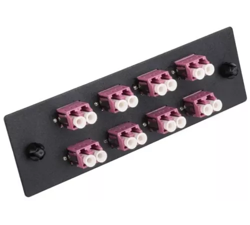 Панель Lanmaster LAN-APM-8X2LC/OM4 1U 8xLC дупл. 50/125 OM4 (упак.:1шт)
