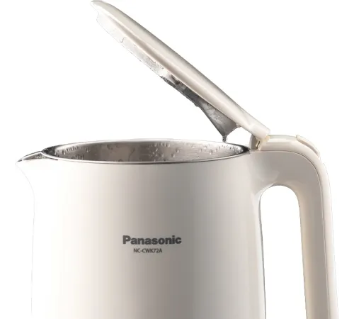 Чайник электрический Panasonic NC-CWK72A 1.5л. 1500Вт бежевый корпус: полупропилен/нержавеющая сталь