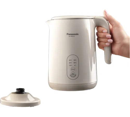 Чайник электрический Panasonic NC-CWK72A 1.5л. 1500Вт бежевый корпус: полупропилен/нержавеющая сталь
