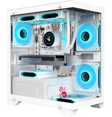 Корпус Bloody BD-CC103 белый без БП mATX 7x120mm 1xUSB2.0 1xUSB3.0 audio bott PSU