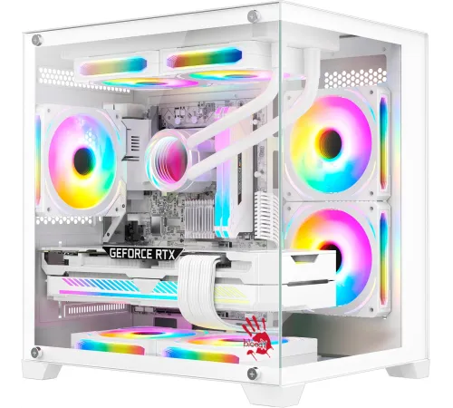 Корпус Bloody BD-CC105 белый без БП mATX 5x120mm 1xUSB2.0 1xUSB3.0 audio bott PSU Корпус Bloody BD-CC105 белый без БП mATX 5x120mm 1xUSB2.0 1xUSB3.0 audio bott PSU