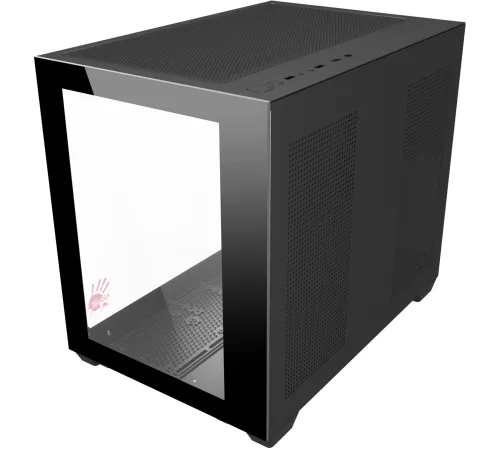 Корпус Bloody BD-CC108 черный без БП mATX 9x120mm 2xUSB3.0 audio bott PSU Корпус Bloody BD-CC108 черный без БП mATX 9x120mm 2xUSB3.0 audio bott PSU