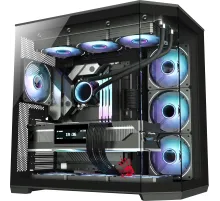 Корпус Bloody BD-CC109 черный без БП ATX 10x120mm 2xUSB3.0 audio