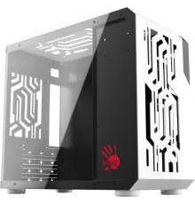 Корпус Bloody BD-CC110 белый без БП mATX 5x120mm 2xUSB3.0 audio