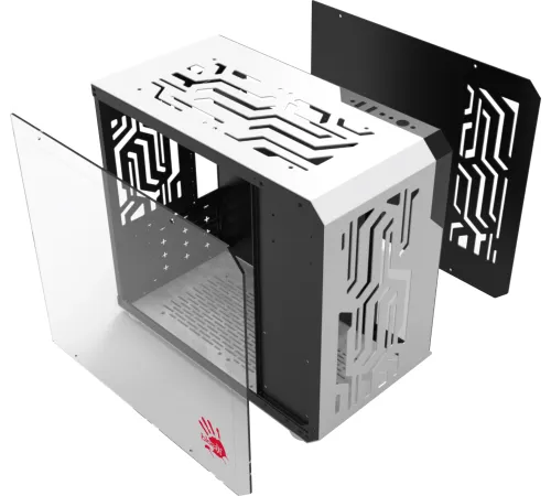 Корпус Bloody BD-CC110 белый без БП mATX 5x120mm 2xUSB3.0 audio Корпус Bloody BD-CC110 белый без БП mATX 5x120mm 2xUSB3.0 audio