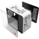 Корпус Bloody BD-CC110 белый без БП mATX 5x120mm 2xUSB3.0 audio