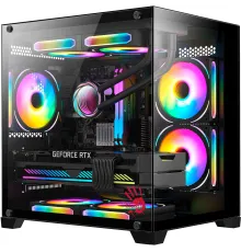 Корпус Bloody BD-CC105 черный без БП mATX 5x120mm 1xUSB2.0 1xUSB3.0 audio bott PSU
