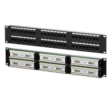 Патч-панель Lanmaster NM-PPU48C 19" 2U 48xRJ45 кат.5e UTP