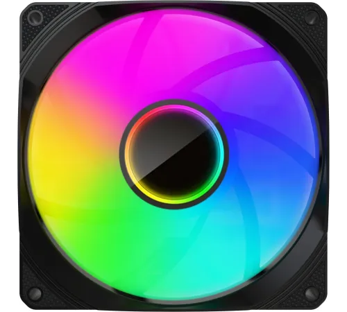 Вентилятор для корпуса Bloody BD-CF120ARGB1 ARGB 120х120x25 черный 4-pin 26дБ (BD-CF120ARGB1-BK) Ret Вентилятор для корпуса Bloody BD-CF120ARGB1 ARGB 120х120x25 черный 4-pin 26дБ (BD-CF120ARGB1-BK) Ret