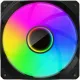 Вентилятор для корпуса Bloody BD-CF120ARGB1 ARGB 120х120x25 черный 4-pin 26дБ (BD-CF120ARGB1-BK) Ret