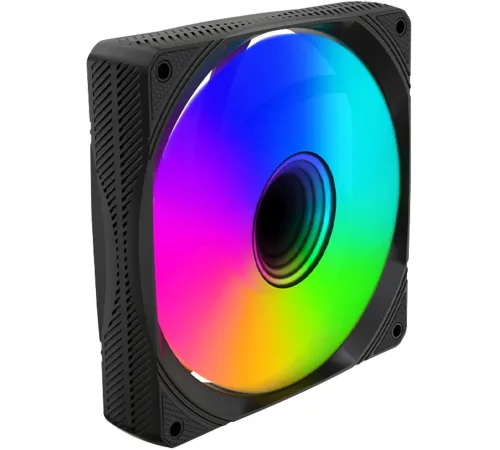 Вентилятор для корпуса Bloody BD-CF120ARGB1 ARGB 120х120x25 черный 4-pin 26дБ (BD-CF120ARGB1-BK) Ret Вентилятор для корпуса Bloody BD-CF120ARGB1 ARGB 120х120x25 черный 4-pin 26дБ (BD-CF120ARGB1-BK) Ret