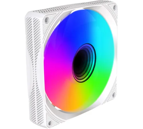 Вентилятор для корпуса Bloody BD-CF120ARGB1 ARGB 120х120x25 белый 4-pin 29дБ (BD-CF120ARGB1-WH) Ret Вентилятор для корпуса Bloody BD-CF120ARGB1 ARGB 120х120x25 белый 4-pin 29дБ (BD-CF120ARGB1-WH) Ret