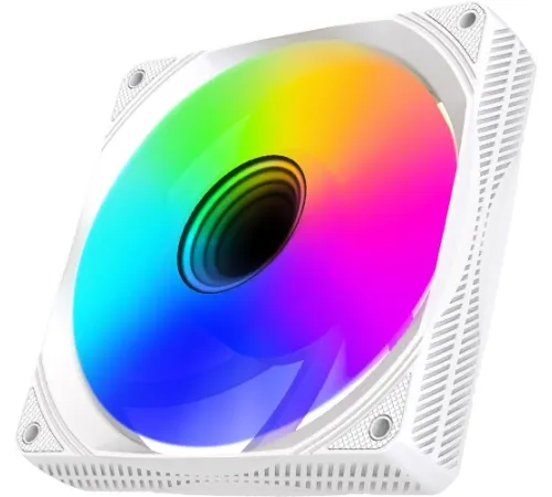 Вентилятор для корпуса Bloody BD-CF120ARGB1 ARGB 120х120x25 белый 4-pin 29дБ (BD-CF120ARGB1-WH) Ret Вентилятор для корпуса Bloody BD-CF120ARGB1 ARGB 120х120x25 белый 4-pin 29дБ (BD-CF120ARGB1-WH) Ret