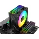 Устройство охлаждения(кулер) Bloody BD-AC205-ARGB1 ARGB Soc-AM5/AM4/1151/1200/2066/1700 черный 4-pin 14-26dB Al+Cu LCD 205W 513gr Ret (BD-AC205-ARGB1-BK)