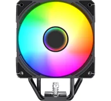 Устройство охлаждения(кулер) Bloody BD-AC220-ARGB1 ARGB Soc-AM5/AM4/1151/1200/2066/1700 черный 4-pin 14-26dB Al+Cu LCD 220W 596gr Ret (BD-AC220-ARGB1-BK)