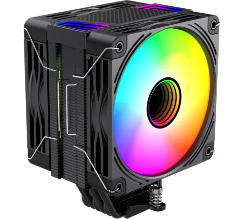 Устройство охлаждения(кулер) Bloody BD-AC230-ARGB1 ARGB Soc-AM5/AM4/1151/1200/2066/1700 черный 4-pin 22-32dB Al+Cu LCD 230W 715gr Ret (BD-AC230-ARGB1-BK)