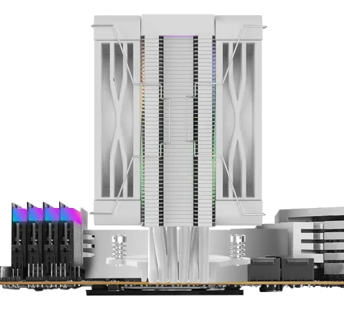 Устройство охлаждения(кулер) Bloody BD-AC230-ARGB1 ARGB Soc-AM5/AM4/1151/1200/2066/1700 белый 4-pin 22-32dB Al+Cu LCD 230W 715gr Ret (BD-AC230-ARGB1-WH) Устройство охлаждения(кулер) Bloody BD-AC230-ARGB1 ARGB Soc-AM5/AM4/1151/1200/2066/1700 белый 4-pin 22-32dB Al+Cu LCD 230W 715gr Ret (BD-AC230-ARGB1-WH)