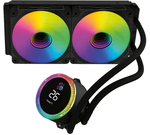 Система водяного охлаждения Bloody BD-LC240ARGB2 ARGB Soc-AM5/AM4/1151/1200/2066/1700 черный 4-pin 22-35dB Al+Cu 260W 1100gr Ret (BD-LC240ARGB2-BK) Система водяного охлаждения Bloody BD-LC240ARGB2 ARGB Soc-AM5/AM4/1151/1200/2066/1700 черный 4-pin 22-35dB Al+Cu 260W 1100gr Ret (BD-LC240ARGB2-BK)