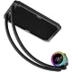 Система водяного охлаждения Bloody BD-LC240ARGB2 ARGB Soc-AM5/AM4/1151/1200/2066/1700 черный 4-pin 22-35dB Al+Cu 260W 1100gr Ret (BD-LC240ARGB2-BK)