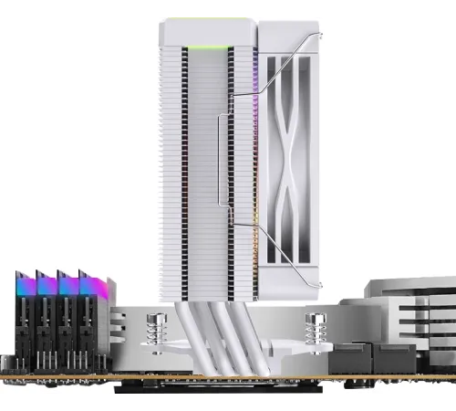 Устройство охлаждения(кулер) Bloody BD-AC205-ARGB1 ARGB Soc-AM5/AM4/1151/1200/2066/1700 белый 4-pin 14-26dB Al+Cu LCD 205W 513gr Ret (BD-AC205-ARGB1-WH) Устройство охлаждения(кулер) Bloody BD-AC205-ARGB1 ARGB Soc-AM5/AM4/1151/1200/2066/1700 белый 4-pin 14-26dB Al+Cu LCD 205W 513gr Ret (BD-AC205-ARGB1-WH)