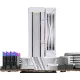 Устройство охлаждения(кулер) Bloody BD-AC205-ARGB1 ARGB Soc-AM5/AM4/1151/1200/2066/1700 белый 4-pin 14-26dB Al+Cu LCD 205W 513gr Ret (BD-AC205-ARGB1-WH)