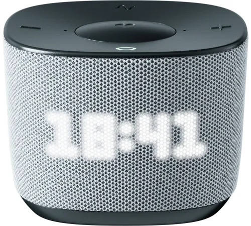 Умная колонка Sber Boom Home SBDV-00171G Салют серый 8W Mono BT/Wi-Fi (без.бат)