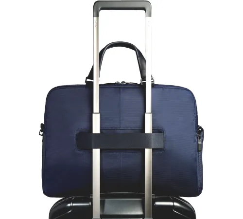 Деловая сумка Piquadro Orion CA6624S136/BLU с отделением для ноутбука синий ткань/натур.кожа Деловая сумка Piquadro Orion CA6624S136/BLU с отделением для ноутбука синий ткань/натур.кожа