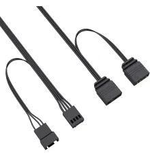 Вентилятор для корпуса Bloody BD-CF120ARGB1 ARGB 120х120x25 черный 4-pin 26дБ (BD-CF120ARGB1-BK) Ret